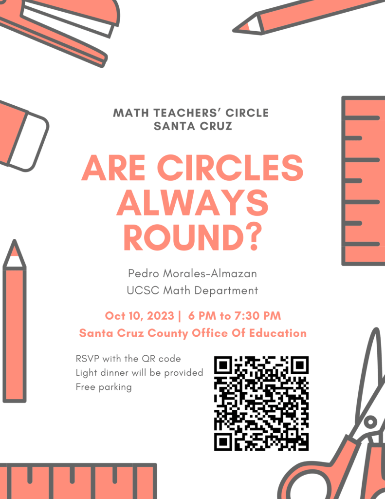 Math Teachers Circle flyer